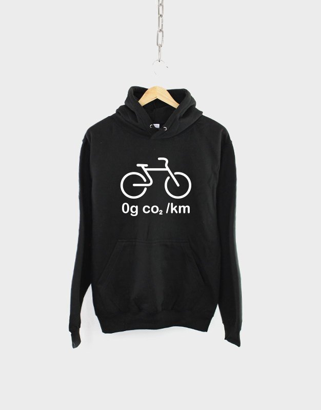 Bicycling Hoodie - Cyclist Bicycle Bike co2 Mens Hoody Sweatshirt