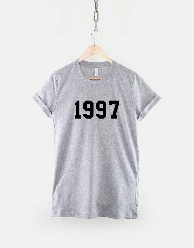 1997 21st Birthday Shirt - Sports Jersey Numbers T-Shirt