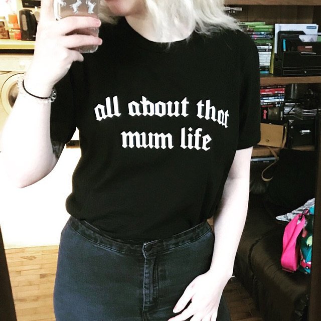 All about that Mom life / Mum T-Shirt - Awesome Super Hero Mother T-Shirt