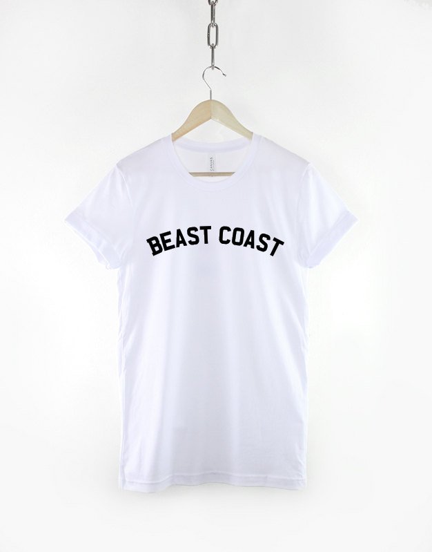 Beast Coast / East Coast T-Shirt - New York Florida Massachusetts Virginia Georgia Shirt