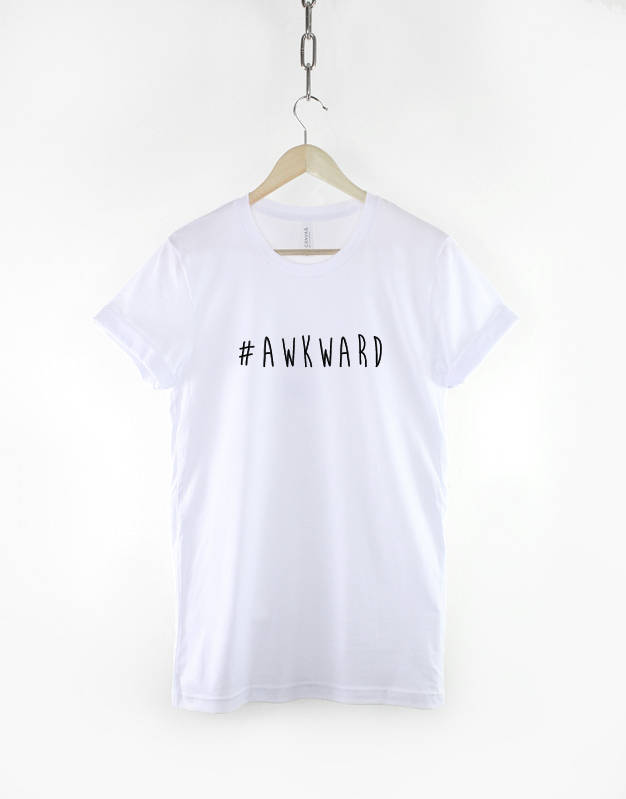 Hashthag Awkward Geeky T-Shirt