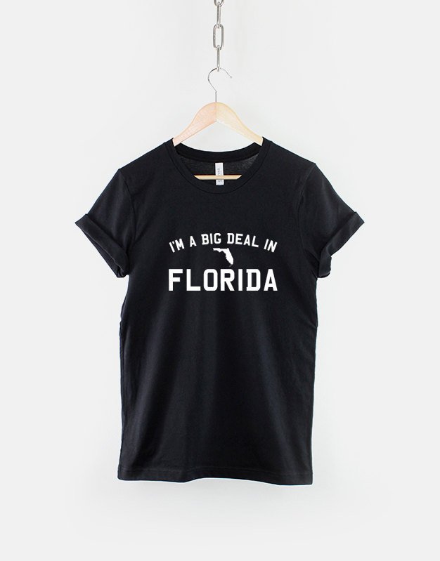 I'm A Big Deal In Florida T Shirt / Miami Tampa Orlando T-Shirt