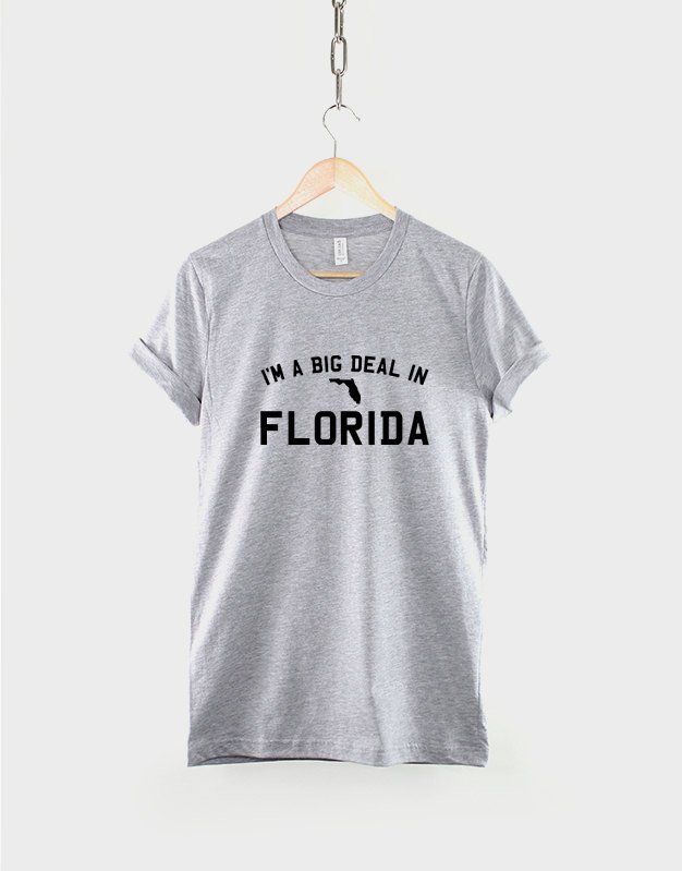 I'm A Big Deal In Florida T Shirt / Miami Tampa Orlando T-Shirt