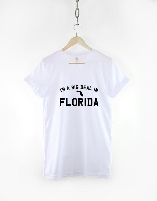 I'm A Big Deal In Florida T Shirt / Miami Tampa Orlando T-Shirt