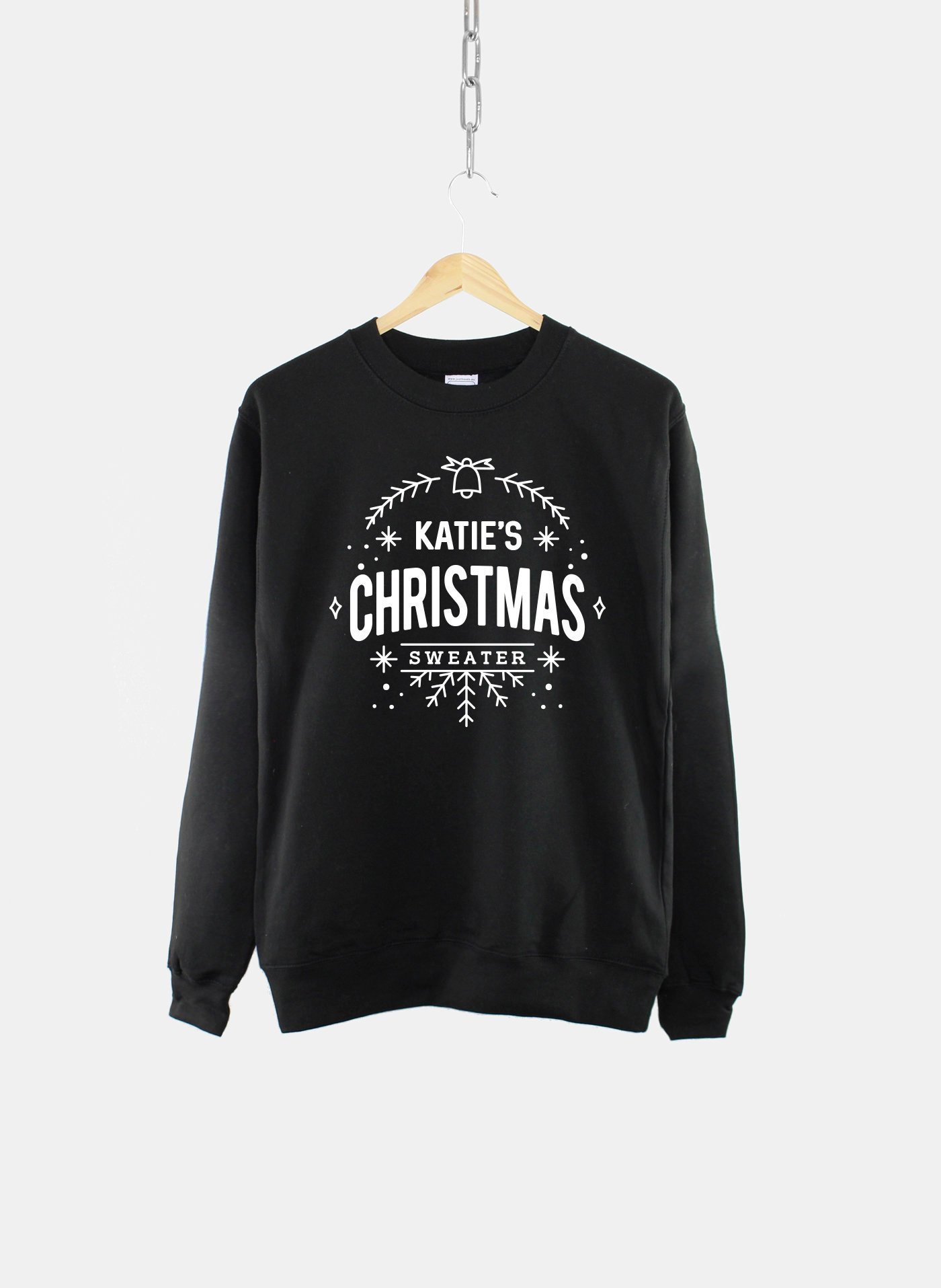 Personalized Christmas Sweater / Customized Xmas Gift Sweatshirt