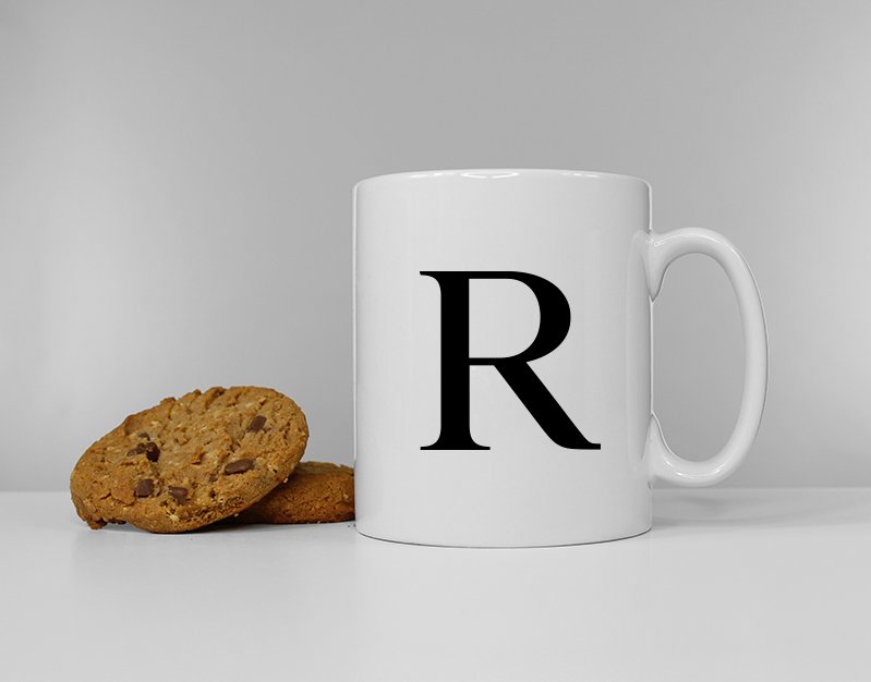 Personalized Monogram Mug / Personalized Mug Coffee Mug / Custom Mug / Housewarming Gift / / Initial Letter Cup