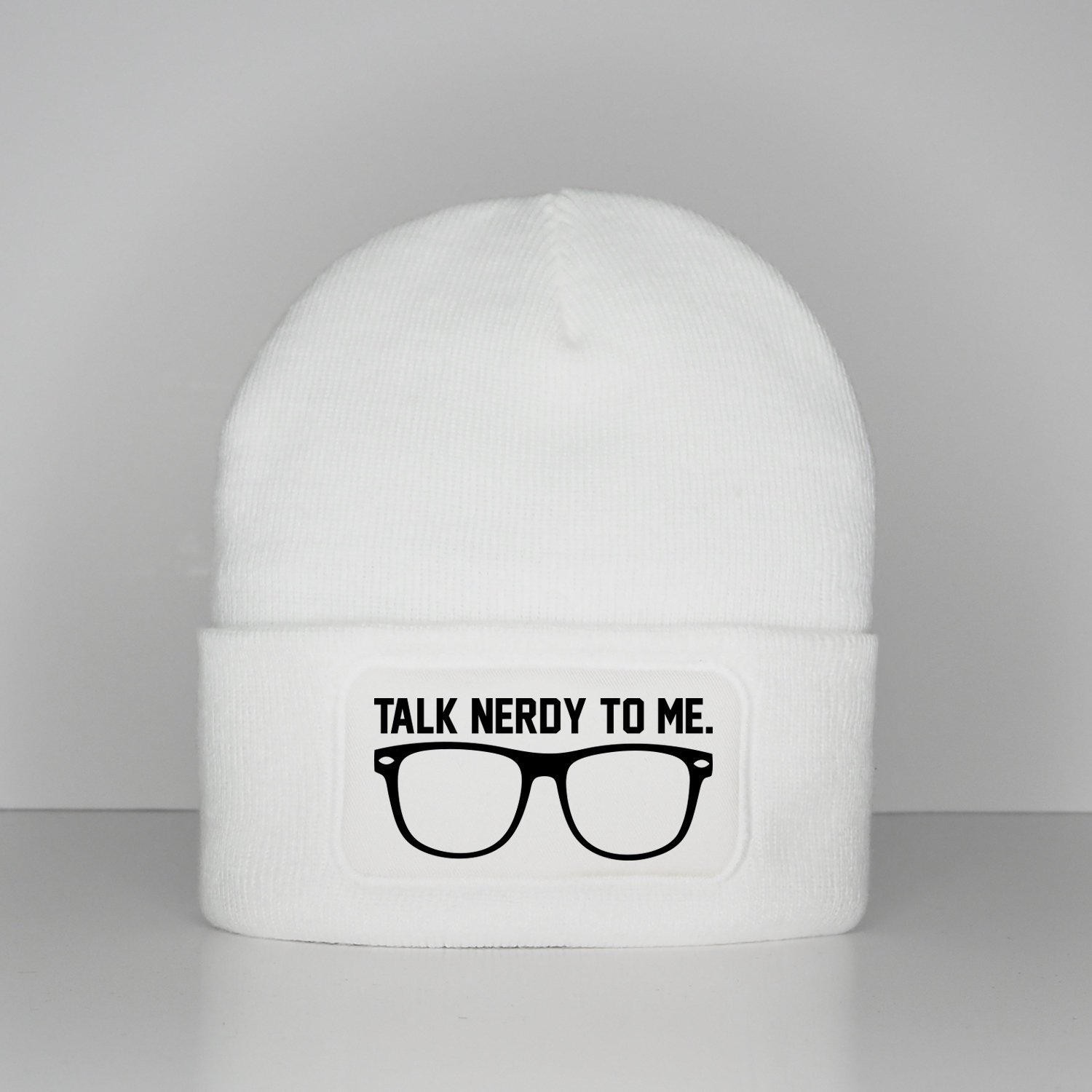 Beanie - Geek Hipster Cute Beany